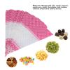 Alvinlite Cone Shaped Treat Bags|50 Piece Clear Cone-Shaped Treat Popcorn Bags Treat Bags Cellophane Candy Bags |Pink| |pink 17CM*30CM| henna cones view 4