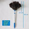 Feather Duster Feather Ostrich Feather Duster 60-70cm with Retractable Aluminum Handle Cleaning Supplies for Home Car Office Handle Dusters view 2
