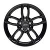 Autec rim MERCADOR 8.0x18 ET40 5x112 Schwarz compatible with Mercedes-Benz A B C CLA E GLA view 3
