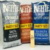 Kettle Brand Party Size Potato Chips Variety (Salt & Pepper | BBQ | Sea Salt & Vinegar) Bundled With Kokobunch Kit 13oz PACK view 1
