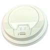 VeZee 16 Oz Disposable Heaven Poly Paper Durable Hot Cup with White Hinged Tab Lids For Hot/Cold Drink, Coffee Cups, Tea, Cocoa, Travel, Hot Chocolate, Chai, Latte & Hot Soup|150CT view 4