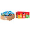 Nutri-Grain Soft Baked Breakfast Bars, Made with Whole Grains, Kids Snacks, Variety Pack (4 Boxes, 32 Bars) + Pringles Potato Crisps Chips, Lunch Snacks, Variety Pack, 19.3oz Box (27 Cups) view 1