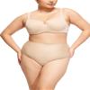 STRAWBERRY WEEKS LEAKPROOF2.0 High Waist Ultimate Absorbency Incontinence Underwear for Women | Holds 10 Tampons | Period Underwear Heavy Flow | Postpartum Leak Proof Panties (L/XL, Beige) view 1