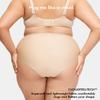 STRAWBERRY WEEKS LEAKPROOF2.0 High Waist Ultimate Absorbency Incontinence Underwear for Women | Holds 10 Tampons | Period Underwear Heavy Flow | Postpartum Leak Proof Panties (L/XL, Beige) view 3