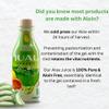 JUAL 100% Pure Organic Aloe Vera Juice  Zero Sugar, Aloin-Free  Lemon & Ginger Flavor  Vegan Detox Functional Beverage  16.7 Fl Oz (500ml) view 4