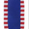 Craig Bachman 1.5 Inch Faux Royal Burlap Stripe Edge Ribbon Patriotic Royal Blue (10 Yards) Fabric, Gift Wrapping, Crafting, Wreath, Bow Wired Ribbon view 2