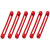 AmeriCan Goods Dental Silicone Instrument Ties Autoclavable Up to 275F Red 6/Pack Dental Pro-Ties (206IT) view 1
