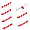 AmeriCan Goods Dental Silicone Instrument Ties Autoclavable Up to 275F Red 6/Pack Dental Pro-Ties (206IT) view 2