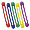 AmeriCan Goods Dental Silicone Instrument Ties Autoclavable Up to 275F Assorted Collors 5/Pack Dental Pro-Ties (206IT) view 3