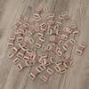 10PC / Bag Replacement Elastic Bandage Stretch Wrap Metal Clips Fastening Clips Hooks White Colors Professional view 4