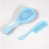 Baby Hair Brush and Comb Set Grooming Kit Soft Hair Bristles Massage Hair Brush for Newborns Toddlers 2Pcs Random Color Durable and Deft view 4