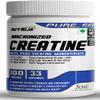 NutriJa Pure Micronized Creatine Monohydrate Powder- 100grams | Pre/Post Workout Supplement for Muscle Repair & Recovery view 1