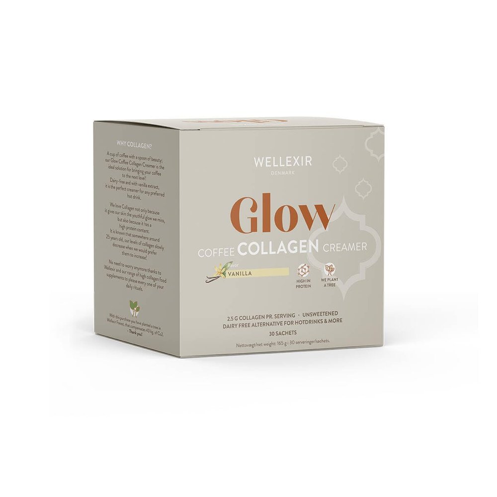 WELLEXIR - Glow Coffee Creamer Vanilla 30 Sachet Box