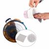 Stainless Steel Cleaner Kitchen Rust Pot Pans Cleaning Scrubber Steel Rust Remover Scraper Brush Kit Metal Cleaning Brush (Color : 15 15mm) view 3