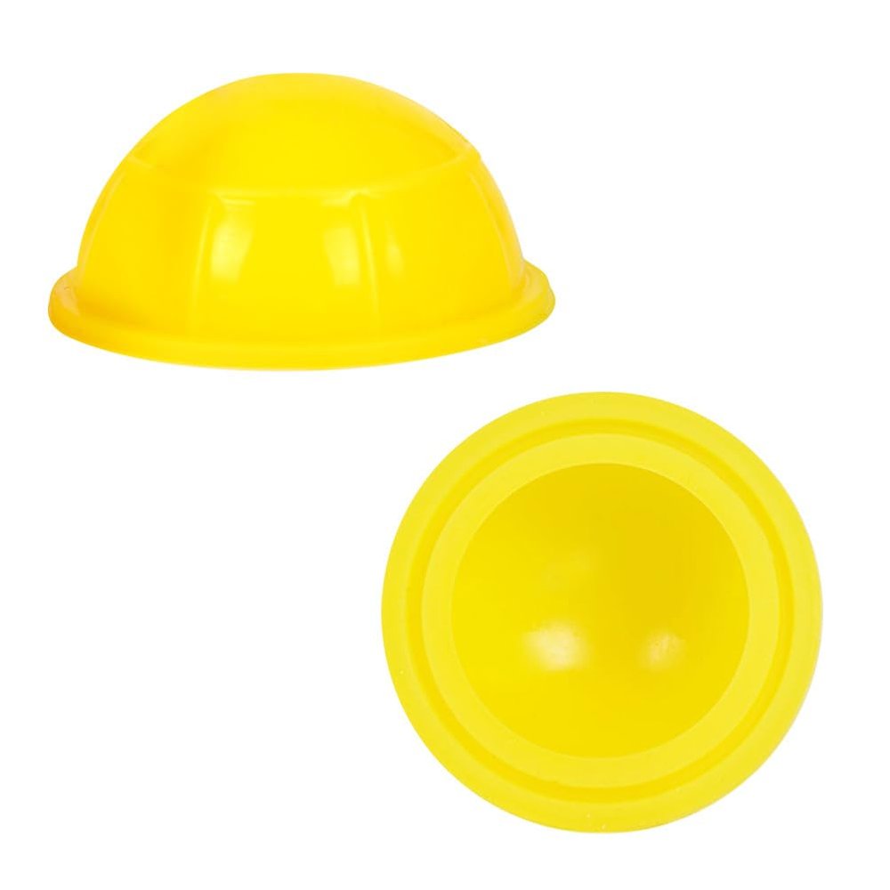 1pc Natural Silicone Cupping Cup for Body Massage Vacuum Therapy Tool for Home Use Safe and Massage Treatment Improves Blood Circulation and Yellow Color