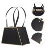 Didiseaon Decorative Bouquet Bag 4pcs Handbag Flowers Present Bag with Long Handle for Wedding Party view 3