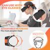 Headband Magnifier with Light, Rechargeable Magnifying Glasses for Close Work, 1.5X - 3.5X Magnify Headset with 4 Lenses, Jewelers Magnifying Glass Loupe Visor for Reading,Crafts, Hobby view 4