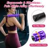 ZanLLW Muscle Roller Stick, Muscle Roller, Liposuction Massage Roller for Lymphatic Drainage, Massager Stick for Relief Muscle Soreness, Trigger Points, Help Exercise Runner Legs, Back Recovery view 2