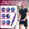 ZanLLW Muscle Roller Stick, Muscle Roller, Liposuction Massage Roller for Lymphatic Drainage, Massager Stick for Relief Muscle Soreness, Trigger Points, Help Exercise Runner Legs, Back Recovery view 3