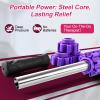ZanLLW Muscle Roller Stick, Muscle Roller, Liposuction Massage Roller for Lymphatic Drainage, Massager Stick for Relief Muscle Soreness, Trigger Points, Help Exercise Runner Legs, Back Recovery view 4