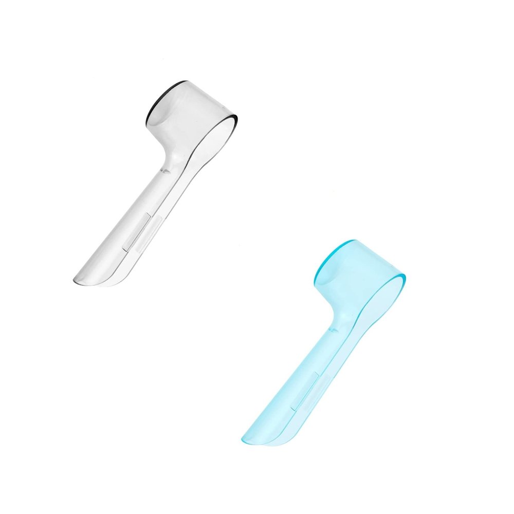 2 Pcs Electric Toothbrush Cover Caps, Electric Toothbrush Head Covers Compatible with Oral B Heads