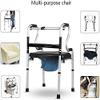 Bsetain Rollator Walker Folding Lightweight 2 Wheels Front Wheeled Support Adjustable Portable Compact Elderly Walking Mobility Aid (Color : 2) view 2