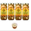 7 Farms Pickled Cajun Jalapeno Quail Eggs 4 Jars Net Wt. 16 Oz (454g) view 1