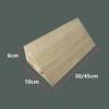 FREAZE Wood Kerb Ramps for Steps, Threshold Ramps 6cm High, Indoor Outdoor Driveway Curb Ramps for Home Doorways,Elderly Residential-High Load Solid Wood (Size : 45 * 10 * 6cm(18 * 3.9 * 2.4inch)) view 4