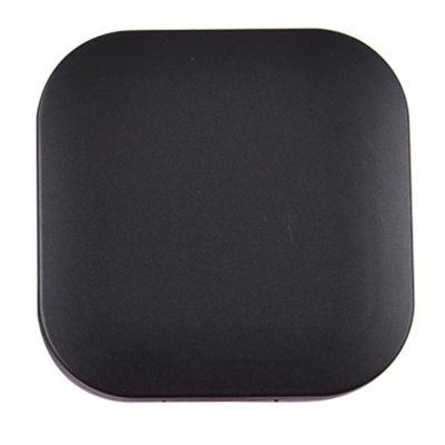 Cyrank 2Pcs Contact Lens Box, Reusable Plastic Portable Square Contact Lens Case Portable Contact Box Travel Kit Travel Contact Case Cute Lens Holder Kit(Black)