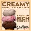 Junket Gelato Mix: Dark Chocolate Homemade Gelato Ice Cream Mix for Ice Cream Maker or Stir By Hand, Start to Finish in Minutes, 4 ounce box, Yields 1 quart Frozen Gelato (Pack of 1) view 4