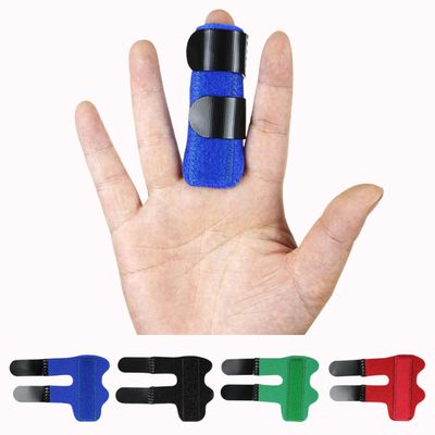 4 PCS Trigger Finger Splints, Finger Support Brace, Finger Protector for Trigger Finger, Mallet Finger, Broken Finger, Arthritis, Knuckle Immobilization, Straightening, Fit Index Middle Ring Finger