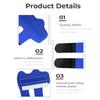 4 PCS Trigger Finger Splints, Finger Support Brace, Finger Protector for Trigger Finger, Mallet Finger, Broken Finger, Arthritis, Knuckle Immobilization, Straightening, Fit Index Middle Ring Finger view 3