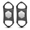 Cigar Cutter 2 Pack, Sharp Double Blade Stainless Steel Cigar Guillotine Scissors 70 Ring Gauge (2 Black) view 1