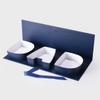 Geoto 6-Pack 17.3"x6"x2" Father's Day Gift Box, DAD Shaped Letter Box for Gift Wrapping Basket Present Packaging Boxes(Navy Blue) view 2
