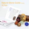 1PC Crazy Agate Natural Oval Worry Stone 2.4", STINO Real Crystal Palm Stone for Anxitey, Pocket Healing Crystal Gemstones (Crazy Agate) view 4