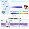REAVEE 6 Pack Oprah Style Reading Glasses for Women Men Blue Light Blocking, Cute Square Computer Readers with Spring Hinge 2.25 view 4