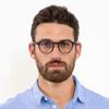 Muunel Blue Light Blocking Glasses, Essilor Lenses, Luca UVAllBlue, Men, Round Shape, Black Frame, +4.25 Strength view 4