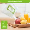100% Compostable Large Gallon Zip Bag | ECO-Friendly Food Storage Bags | Freezer Bag | Plant-Based BPA-free | Seal well for Fruit,Food and Snack (1, Large) view 2