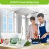 100% Compostable Large Gallon Zip Bag | ECO-Friendly Food Storage Bags | Freezer Bag | Plant-Based BPA-free | Seal well for Fruit,Food and Snack (1, Large) view 3