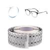 Hasefam 1000Pcs Optical Lens Blocking Pads Eyeglasses Edging Anti Slip Glasses Double-Sided Adhesive Sticker Tape for Auto Edger Lens Processing(Black 0.67x1.3inch) view 1