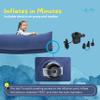Sensory Chair for Kids  Inflatable Peapod for Children, Includes Electric Air Pump view 4