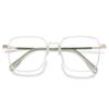 VEVESMUNDO Reading Glasses Blue Light Blocking Square Frame Large Square Frame Readers view 1