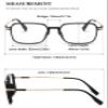 VEVESMUNDO Reading Glasses Blue Light Blocking Square Frame Large Square Frame Readers view 2