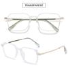 VEVESMUNDO Reading Glasses Blue Light Blocking Square Frame Large Square Frame Readers view 3