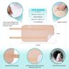 Castor Oil Pack Wrap, Reusable Organic Castor Oil Pack Kit, Castor Oil Pack Wrap for Liver Detox with Adjustable Elastic Strap, Machine Washable Anti Oil Leak (Brown), 1.0 Fl Oz, 2 Item view 2