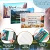 24 Packs Travel Size Tissue Pocket Slim Pack Facial 3 Ply Wallet Size Pocket Tissues for Travel Wedding Party Favors, 6 Styles(Biblical Landscape) view 2