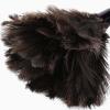 Feather Dusters Brown Washable Portable Compact Chicken Feathers ABS Mini Duster with Handle for Household Cleaning Supplies Washable, Keyboard, Home, Car, Office view 4