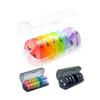 7-Day Pill Organizer with Two Compartments Per Day, Ideal for Pills/Vitamins/Fish Oil/Supplements Storage, BPA-Free and Easy to Clean (Clear) view 2
