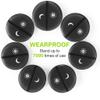 7-Day Pill Organizer with Two Compartments Per Day, Ideal for Pills/Vitamins/Fish Oil/Supplements Storage, BPA-Free and Easy to Clean (Black) view 4