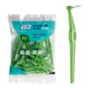 TePe Interdental Brush Angle, Angled Dental Brush for Teeth Cleaning, Pack of 25, 0.8 mm, Large Gaps, Green, Size 5 view 1